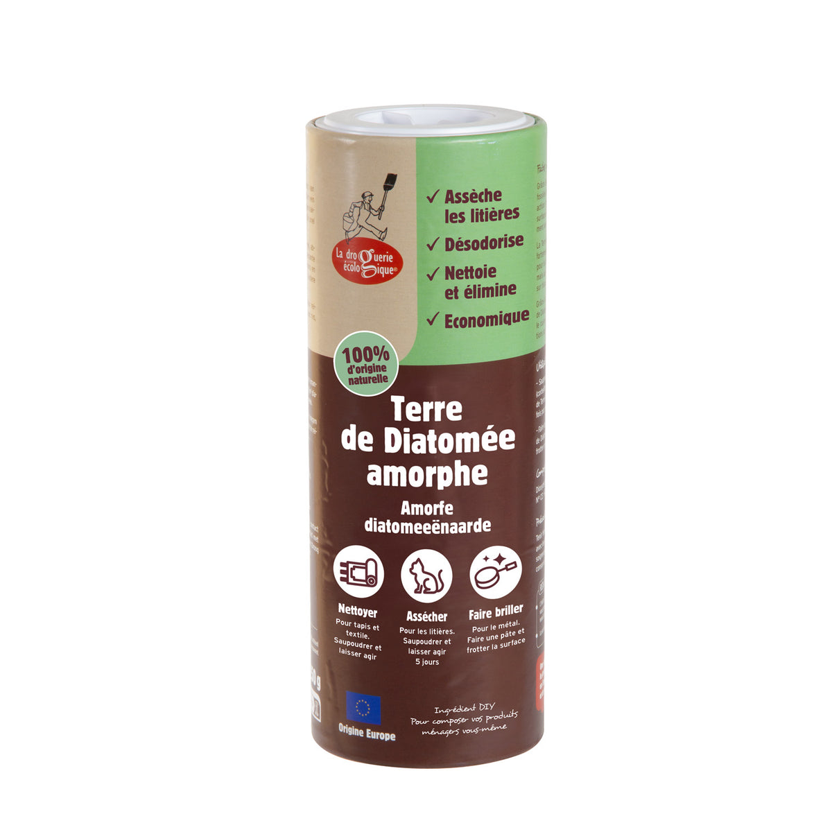 Terre de Diatomée amorphe 250 g tube