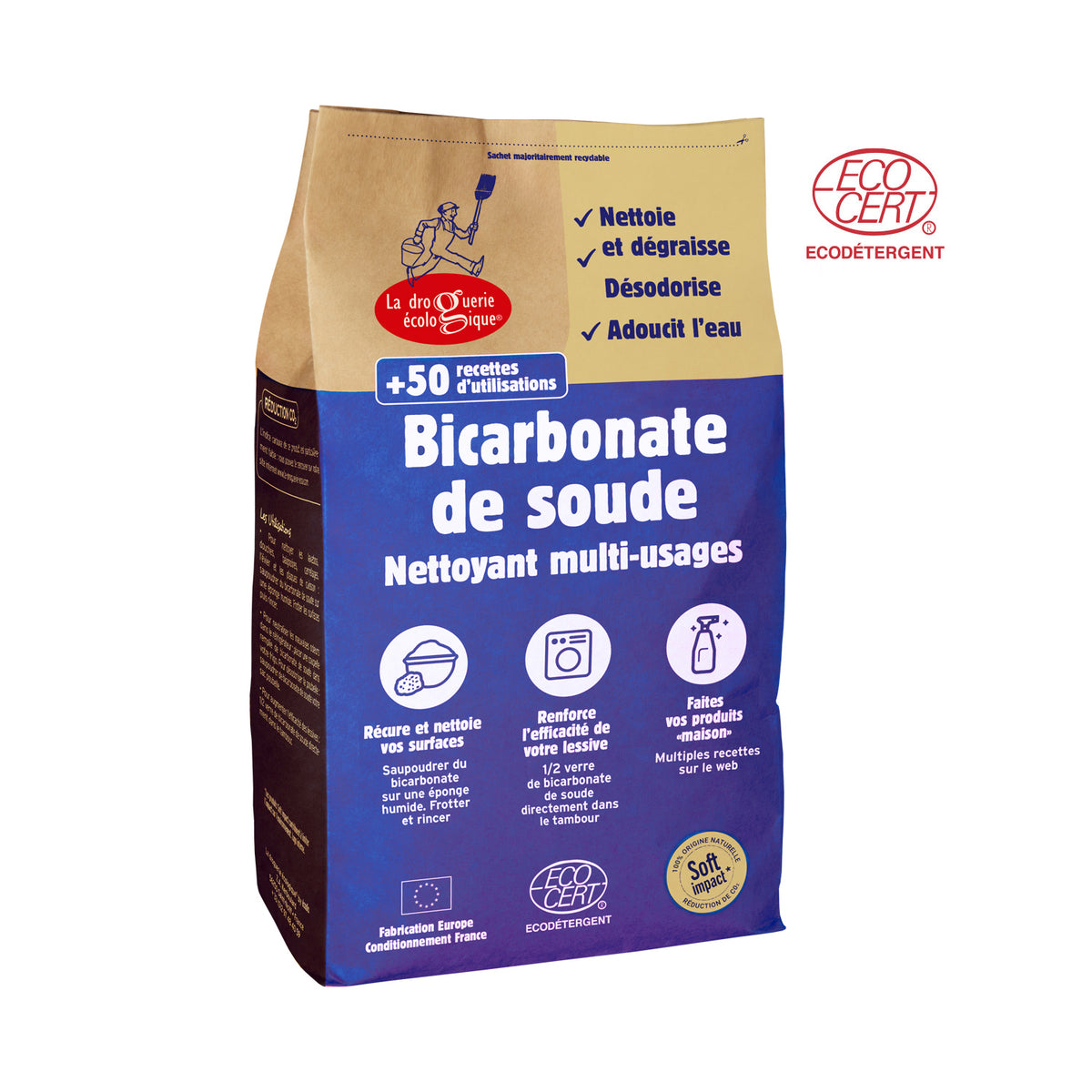 Bicarbonate de soude 2,5 kg sac