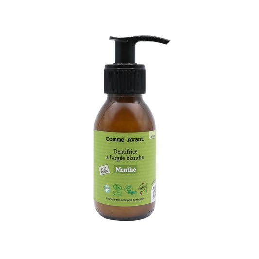 Dentifrice à l'argile blanche - Menthe