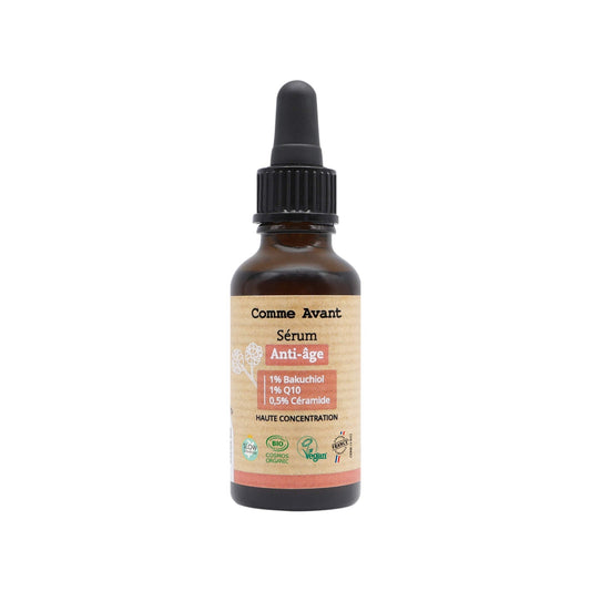 Sérum Anti-âge - Bakuchiol, Q10, Céramide