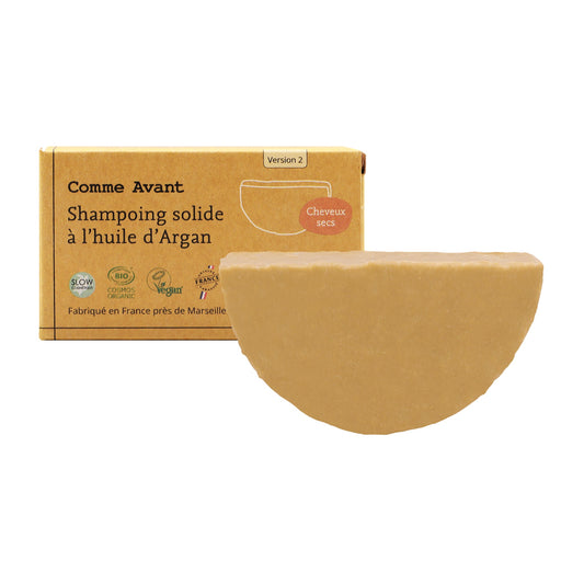 Shampoing solide à l'huile d'Argan (cheveux secs)