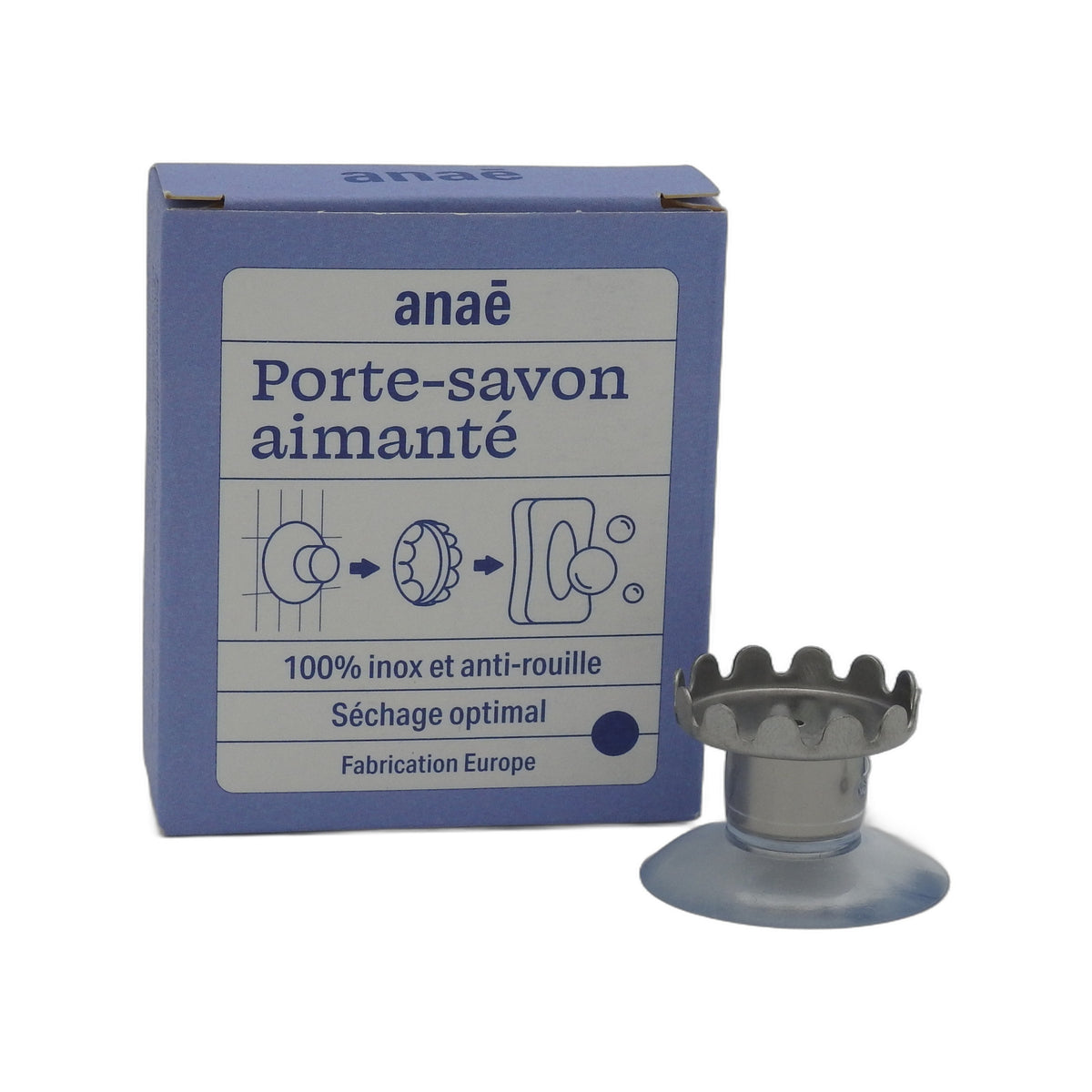 Porte-savon aimanté